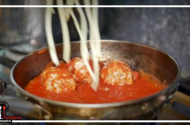 Italian Spaghetti Meatballs - American Home Cooking