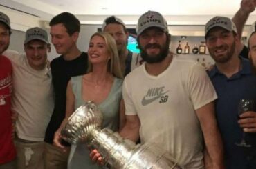 Ivanka Trump, Jared Kushner party with Stanley Cup, Alex Ovechkin at DC restaurant
