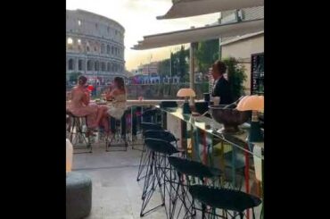 Lunch in Rome, Italy