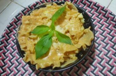 معجنات بطريقة خاصة 🍝 جربها ورد عليا الخبار صلصة بيضاء جديدة 💪 White sauce pasta