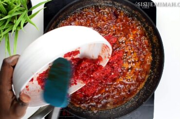 NIGERIAN STYLE SPAGHETTI AND MEATBALLS RECIPE