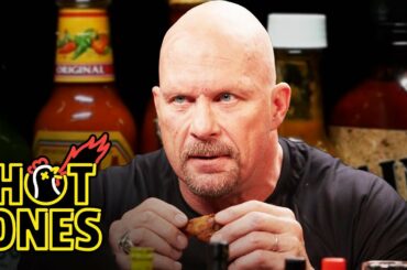 Stone Cold Steve Austin Puts the Stunner on Spicy Wings | Hot Ones