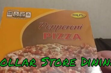 Dollar Store Dining: Mr P's Pepperoni Pizza
