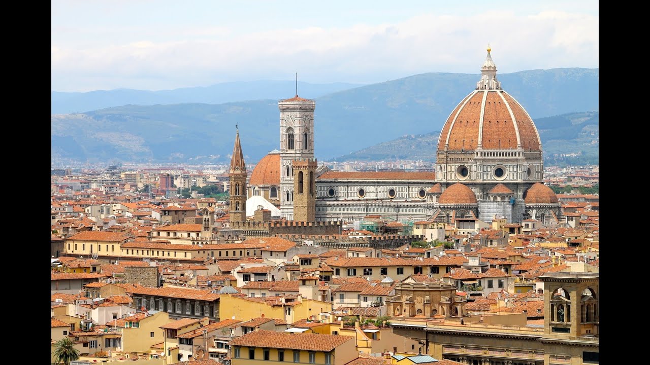 Florence landscape, Florence, Tuscany, Italy, Europe Florence landscape, Florence, Tuscany, Italy, Europe