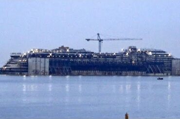 Costa Concordia, Prà-Voltri, Genoa, Liguria, Italy, Europe