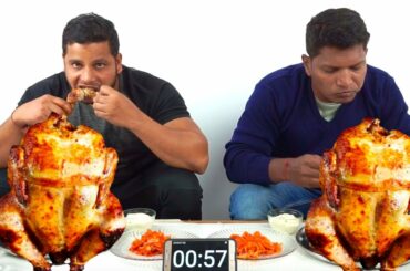 FULL GRILLED CHICKEN EATING CHALLENGE || HANG ON 1 || REAL FOOD CHALLENGE