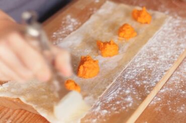 Pumpkin Tortelli - Italian Cooking Video Recipe