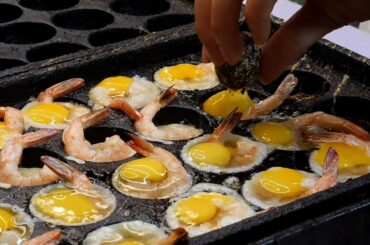 메추리알 새우 볼 mini egg shrimp ball / taiwanese street food