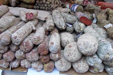 Salami of Cremona, Cremona, Lombardy, Italy, Europe