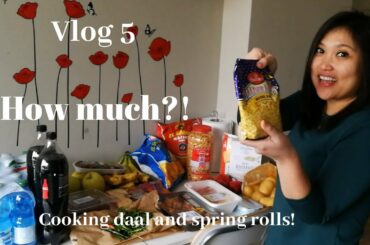 Vlog 5: Living in Italy (Grocery haul and some meals during the week!!)