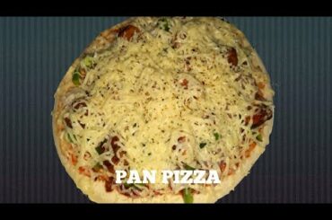 HOME MADE CHICKEN PAN PIZZA || HINDI ||