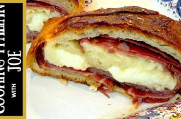 World's Best Stromboli Recipe Cooking Italian with Joe