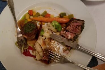 On our way to Mediterranean  Italian Restaurants at Occidental Resort All-Inclusive