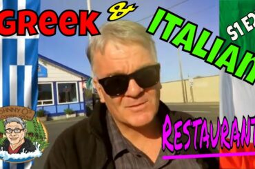 ITALIAN & GREEK RESTAURANTS  (S1 E23)   Last Italian fine dinning restaurants B4 leaving California.