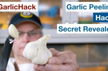 How To Do The #GarlicHack Garlic Peeling TRICK Secret Revealed