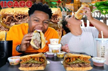 Italian Beefs Mukbang (Cash prizes)🥖🇮🇹