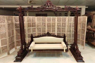 #158 Luxurious Indoor Wooden Swings - Royal Jhula - Buy Online @Aarsun