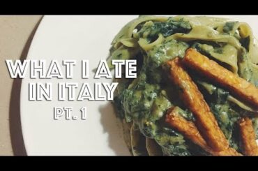 WHAT I ATE IN ITALY (VEGAN) PT.1 // EP #39 //