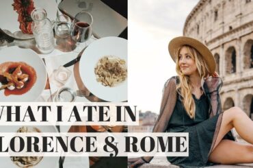 WHAT I ATE IN ITALY PART 1 {VEGAN} | FLORENCE/ROME