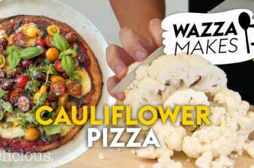 Healthy Low-Carb Pizza With A Cauliflower Base! | delicious. Australia