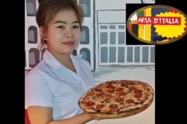 Preparing Pizza della Casa