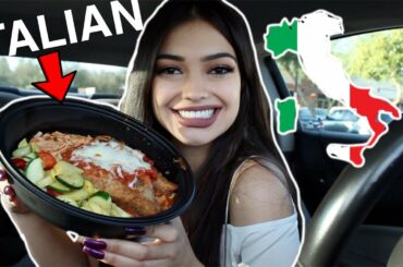 Irresistible Italian Food Mukbang!