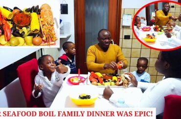 Seafood boil | Beautiful family dinner | Fantastic favour