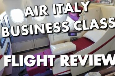 AIR ITALY FLIGHT REVIEW - LAX to Milan in Business Class
