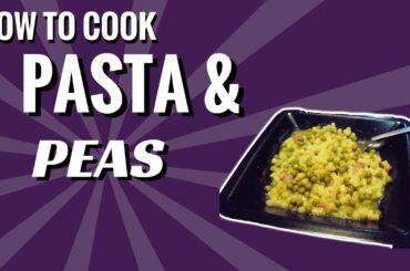 How to cook Pasta with peas