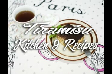 Tiramisu cake - tiramisu cake recipe | how to make tiramisu cake | Kitchen 9