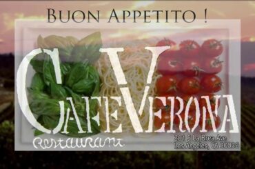 Italian restaurant Cafe Verona, Los Angeles