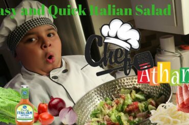 Chef Athans Easy Italian Salad Recipe