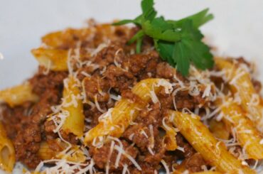 Pasta with Meat Sauce Recipe- How to Cook Real Italian Food from my Italian Kitchen