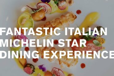 Il Lago 1 Michelin star: full tasting menu [2019]