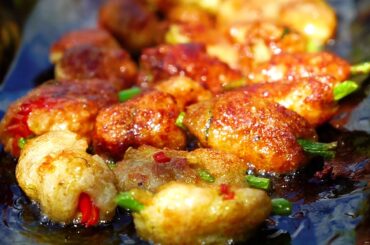 Fried Fish Meatball With Vegetable Recipe - KH Daily