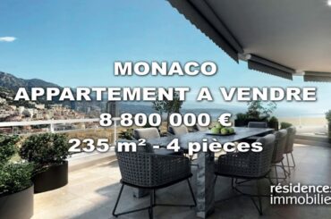MONACO - APPARTEMENT A VENDRE - 8 800 000 € - 235 m² - 4 pièces