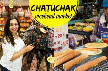 Bangkok Shopping & Street Food | CHATUCHAK WEEKEND MARKET