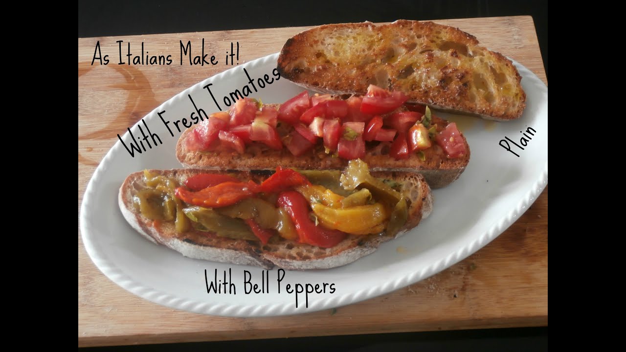 Bruschetta Recipe | Traditional Italian Bruschetta Recipe | Traditional Italian