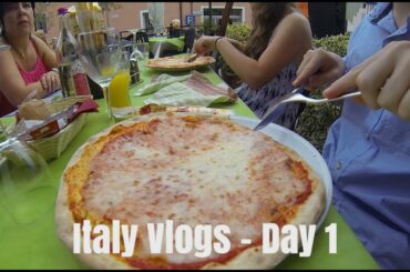 Italy Vlogs - Day 1 | TRAVELLING!