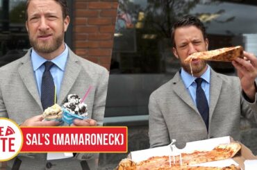 Barstool Pizza Review - Sal's Pizzeria (Mamaroneck,NY) Bonus Gelato Review