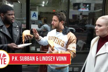 (P.K. Subban & Lindsey Vonn) Barstool Pizza Review - Rocky's Pizza Bar