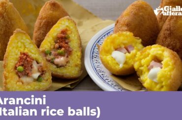 ARANCINI RICE BALLS - Original Italian Recipe