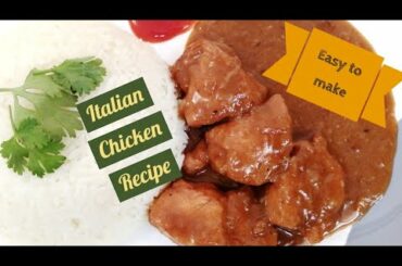 Italian Chicken Recipe || Easy to make Italian chicken || How to make Italian Chicken by Web life