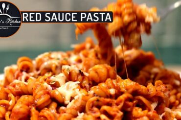 Pasta Recipe in tamil | Red sauce pasta | Pasta varieties in tamil