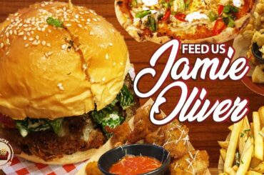 Jamie Oliver's in Delhi | The complete Italian Experience |  Pizzas, Squid and Tiramisu!