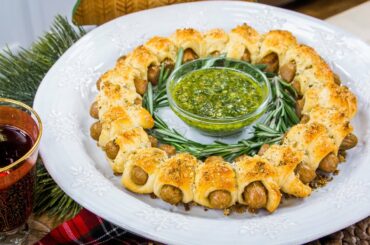 Mary Giuliani's Italian Pigs in A Blanket Wreath - Home & Family