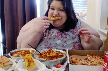 Massive Italian Feast Mukbang
