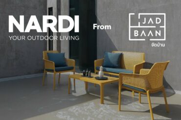 JadBaan present NARDI, New Outdoor Furniture from Italy