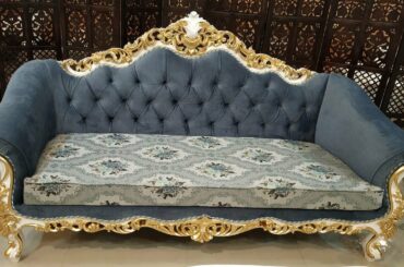 #164 Incredibly Carved Wooden Couch | Luxury Furniture | Timeless Craftsmanship @Aarsun