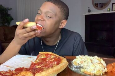 PIZZA MUKBANG & THE RETURN OF LOVE AND HIP HOP ORIGINAL CAST